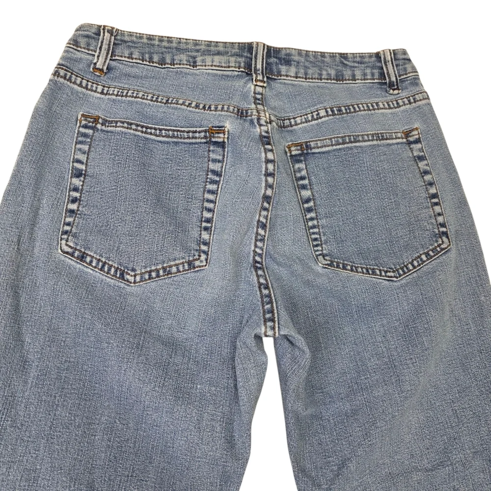 GAP Blue Denim Capri Jeans Bootcut Women's Size 6